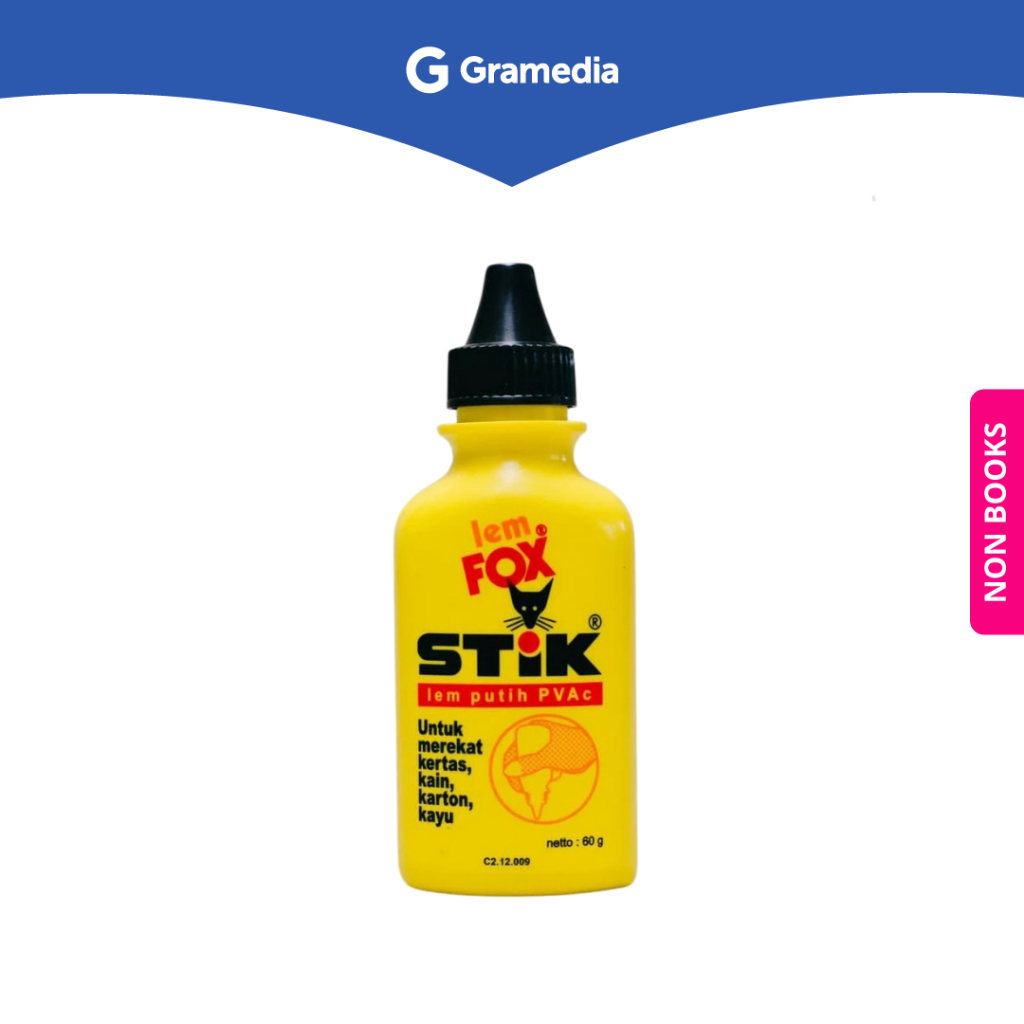 

Gramedia Depok - Fox Lem Stik 60 Gram