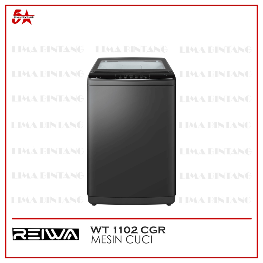 REIWA MESIN CUCI 1 TABUNG 12 KG TOP LOADING WT-1102CGR / WT 1102 CGR [BDG]