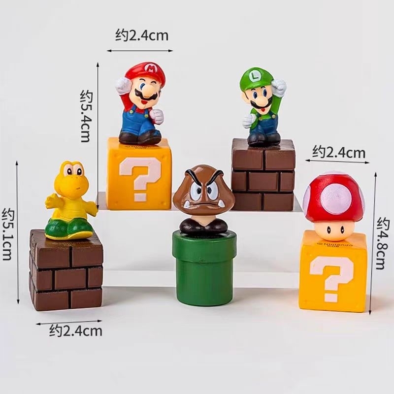 

TOPPER KUE ULANG TAHUN SUPER Mario BROS BOS DIY DEKORASI HIASAN Cake Ulang Tahun