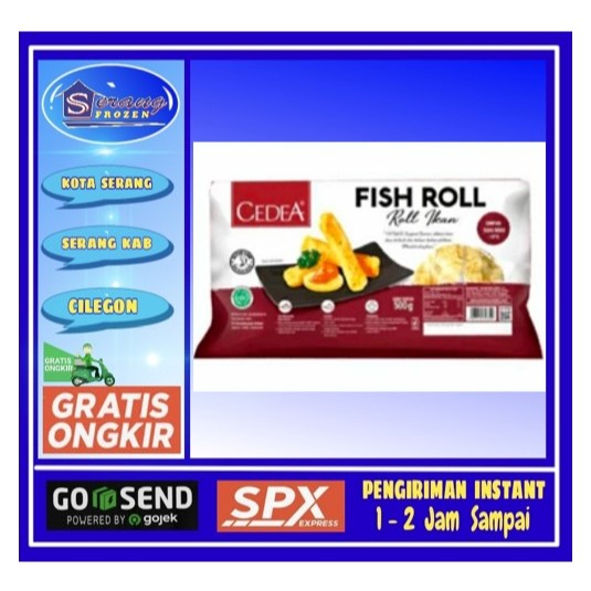 

Fish Roll Cedea 500g, olahan Ikan,otak otak, Serang Frozen