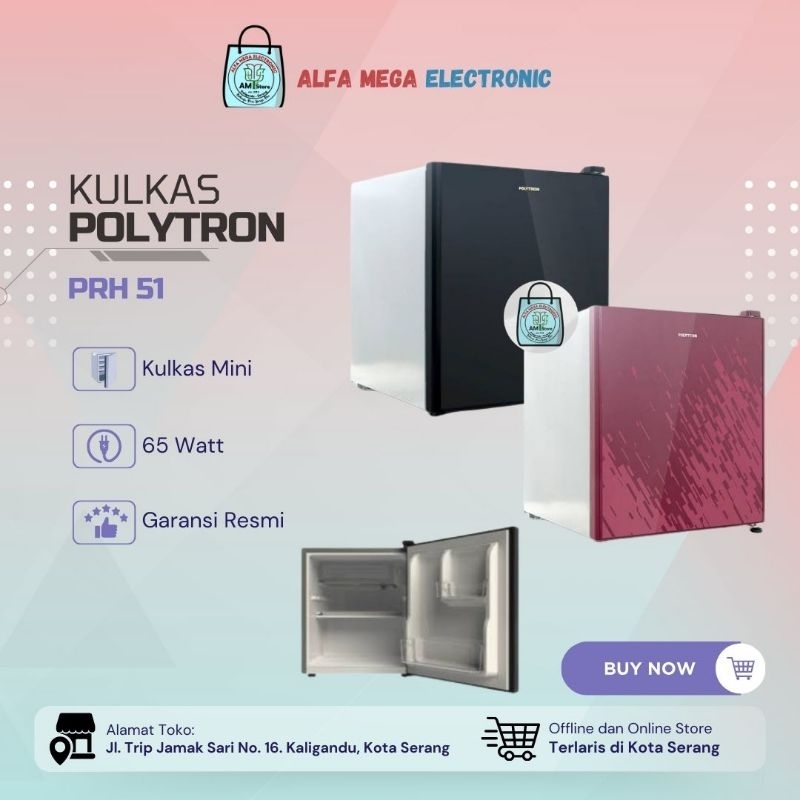 Kulkas Portable Mini Polytron PRH 51