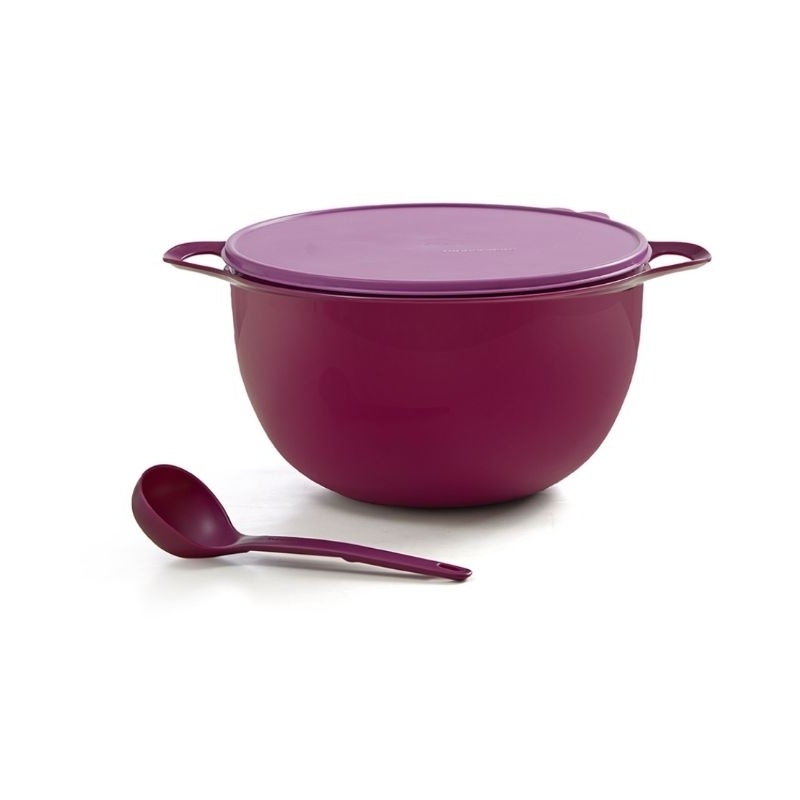 Tupperware 10L MIXING BOWL 1PC FREE 1 LADLE