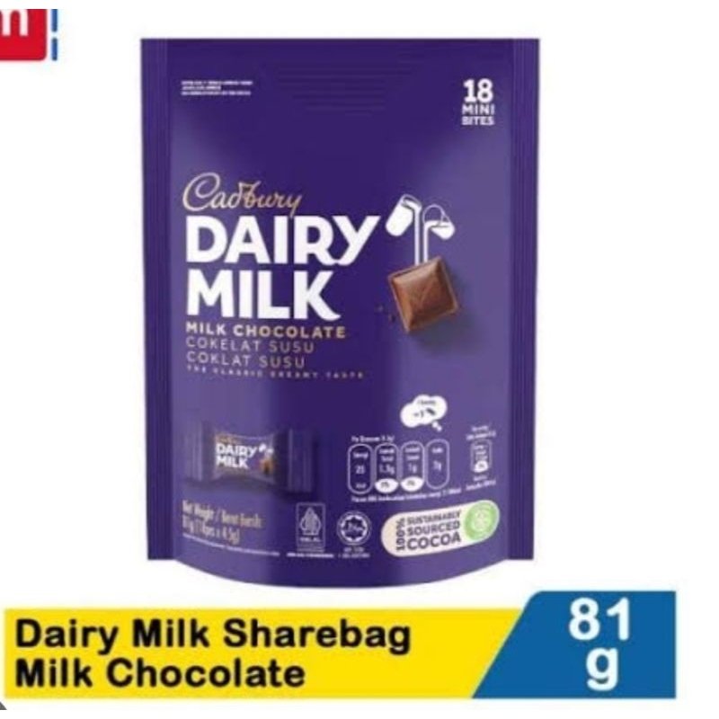 

Coklat CADBURY 81g