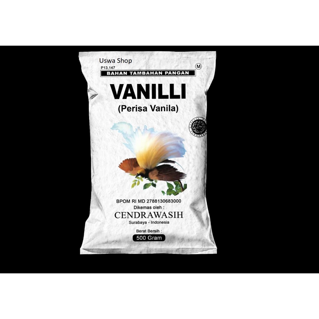 

Vanilli 500 gr Cendrawasih