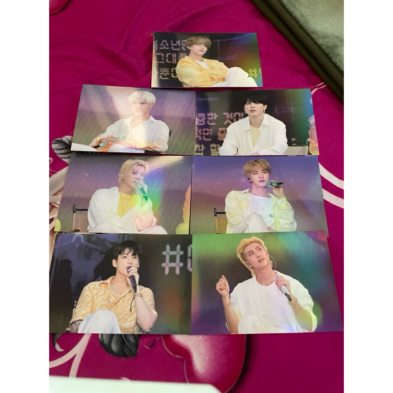 BTS DVD SWZ Hologram Postcard // BTS Postcard // DVD Sowoozoo open sharing postcard jungkook namjoon