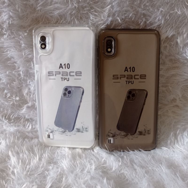 SOFTCASE CASING BENING TELASPARAN TYPE SAMSUNG A10 PELINDUNG BELAKANG NYA HP DAN CAMERA READY