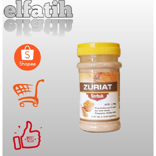 

ZURIAT SERBUK | Bubuk buah dzuriat / zhuriat / doum Herbal Promil