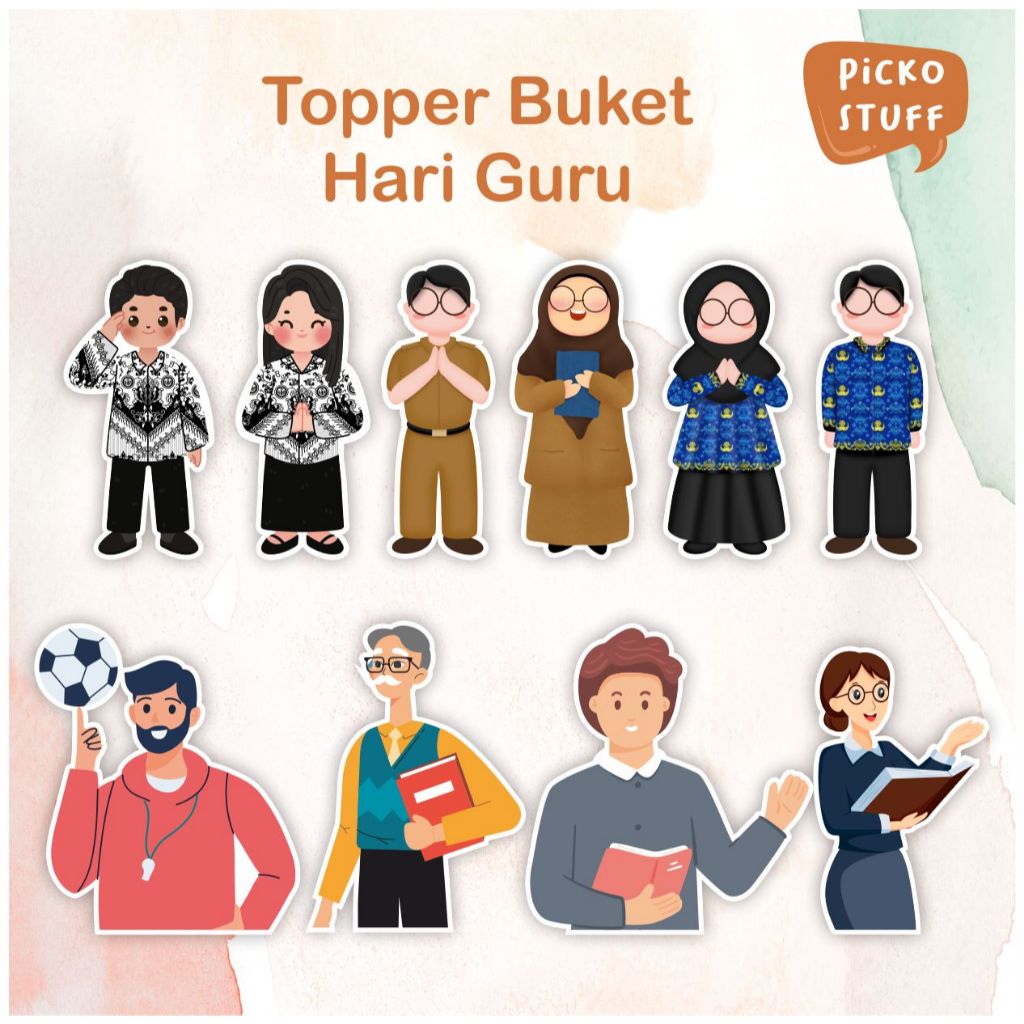 

(ISI 10 PCS) TOPPER HARI GURU