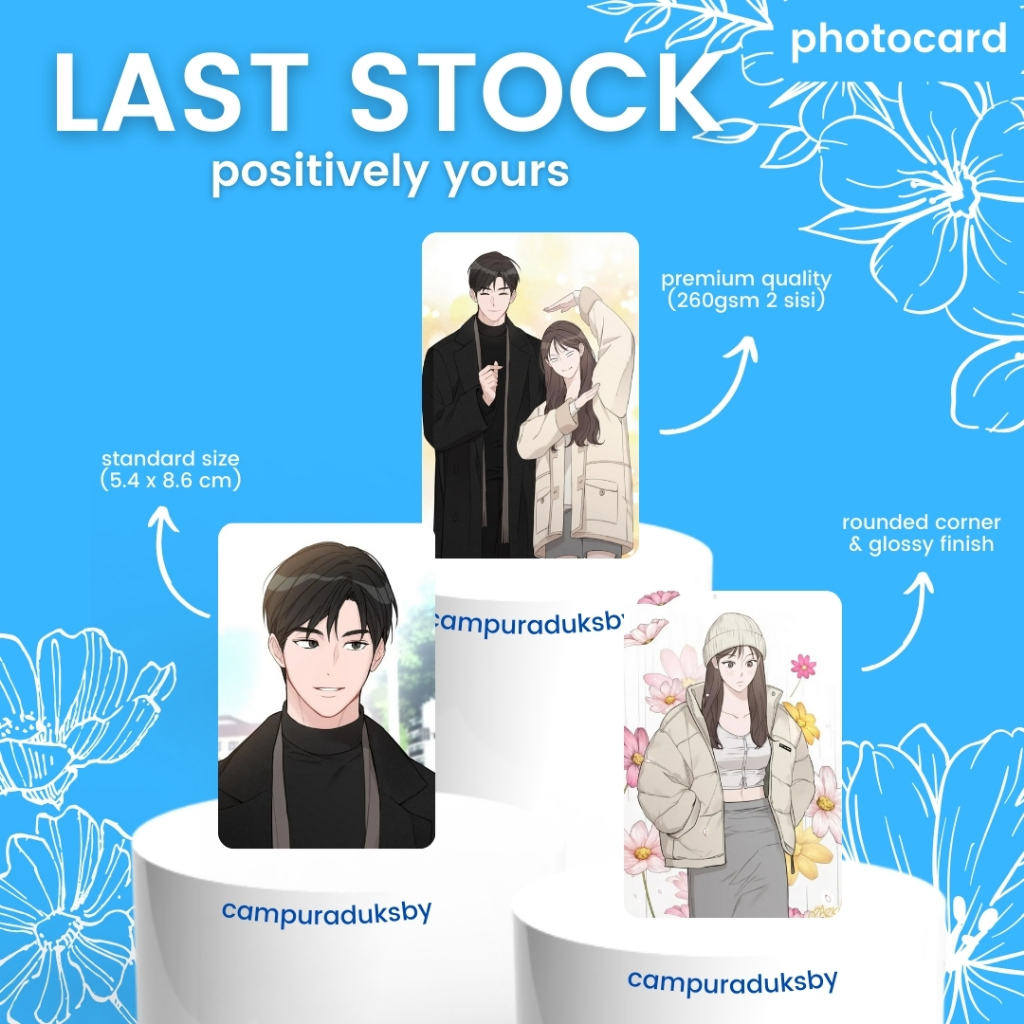 (LAST STOCK) Positively Yours Premium Photocard (BUY 5 FREE 1)