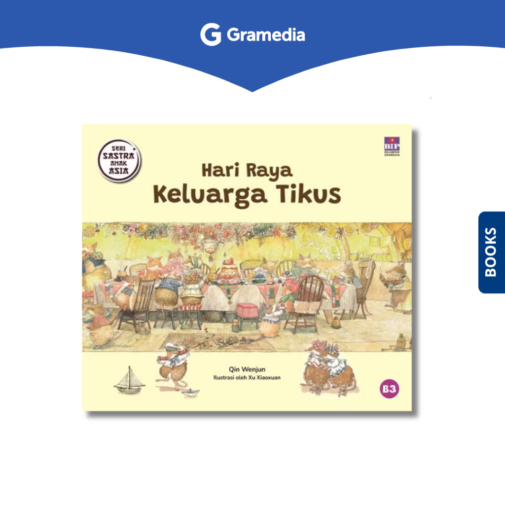 Gramedia Depok - Buku Anak Seri Sastra Anak Asia: Hari Raya Keluarga Tikus