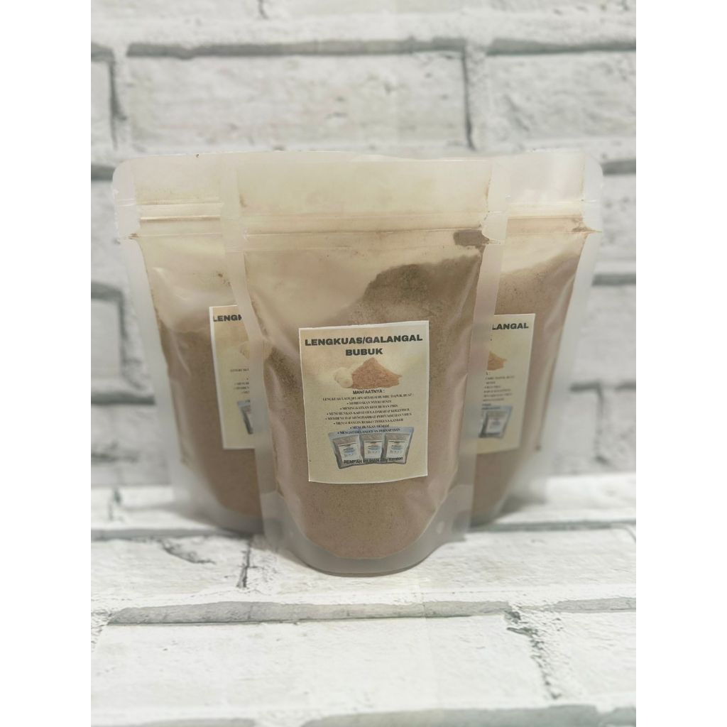 

Lengkuas Laos Galangal Bubuk Powder 100% Asli Lengkuas Giling