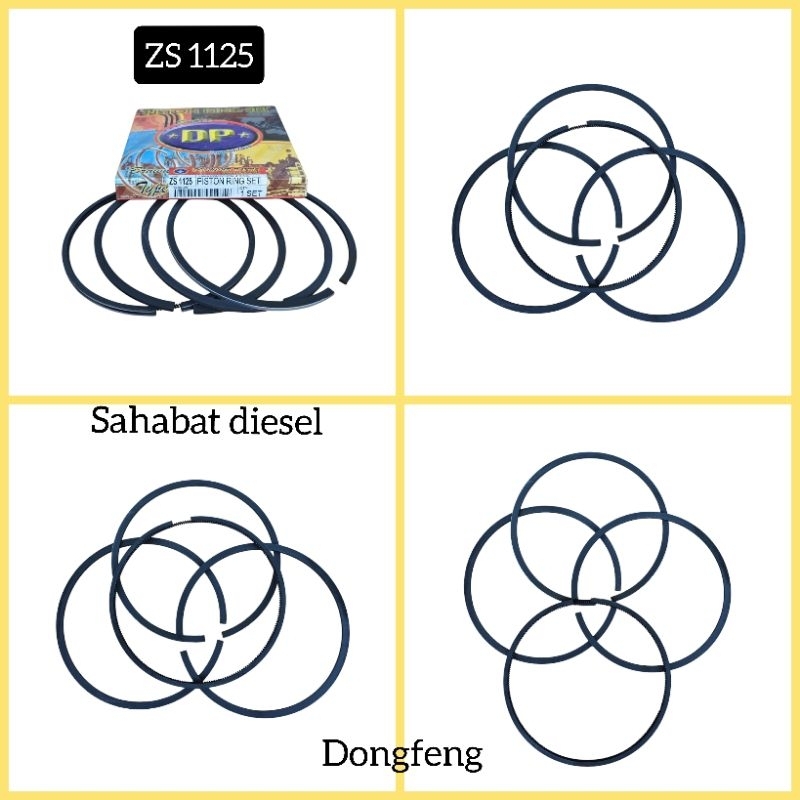 ring piston dongfeng TL1125/ZS1125/S1125/ZH 1125