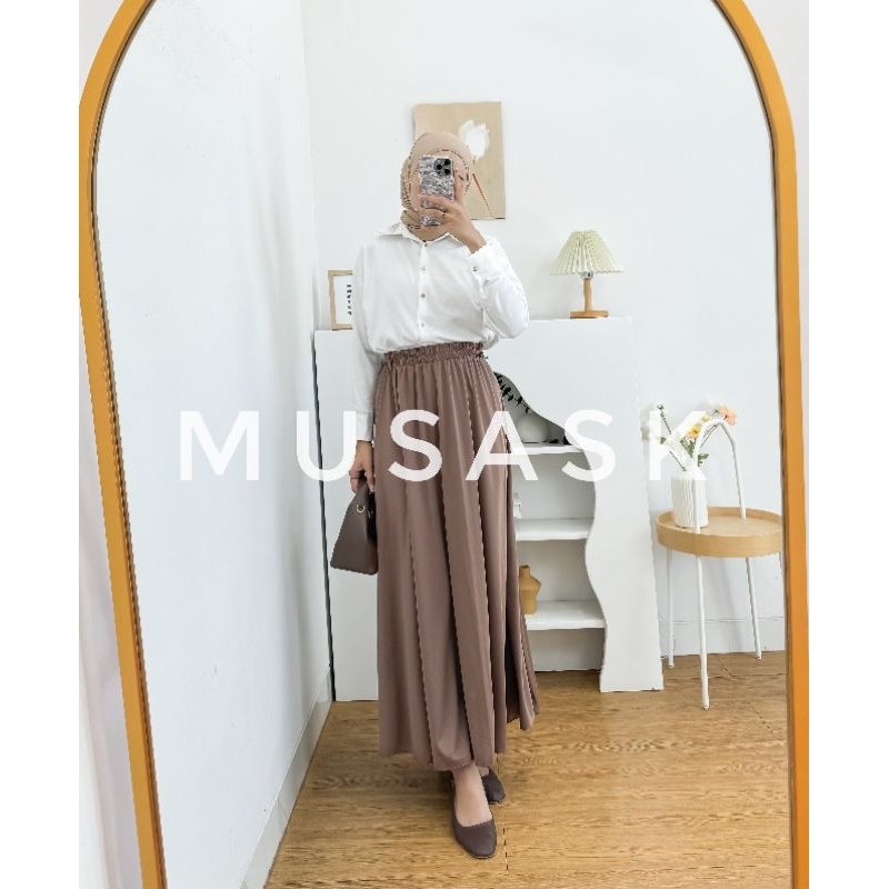 ROK PAYUNG POLOS BASIC / ROK PAYUNG BASIC / ROK PAYUNG POLOS PANJANG / KODE 092