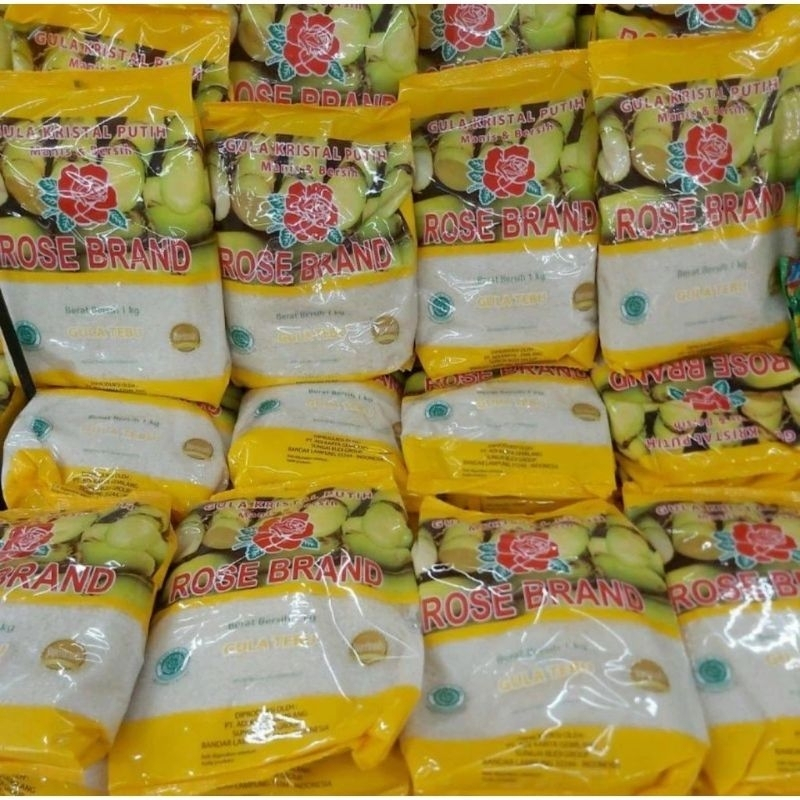 

[10 pcs] Gula Rosebrand Kuning 1 kg