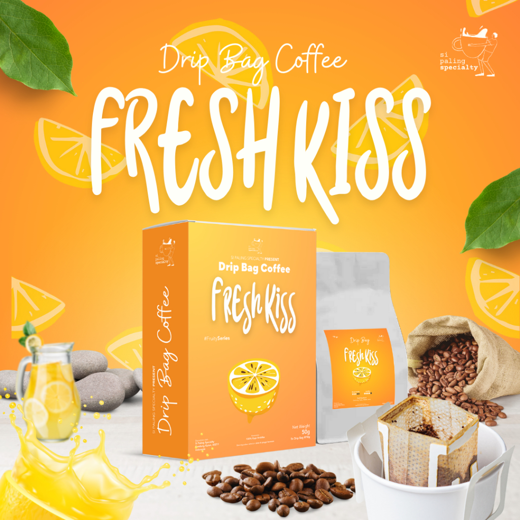 

Kopi Arabika Fresh Kiss Drip Bag Coffee