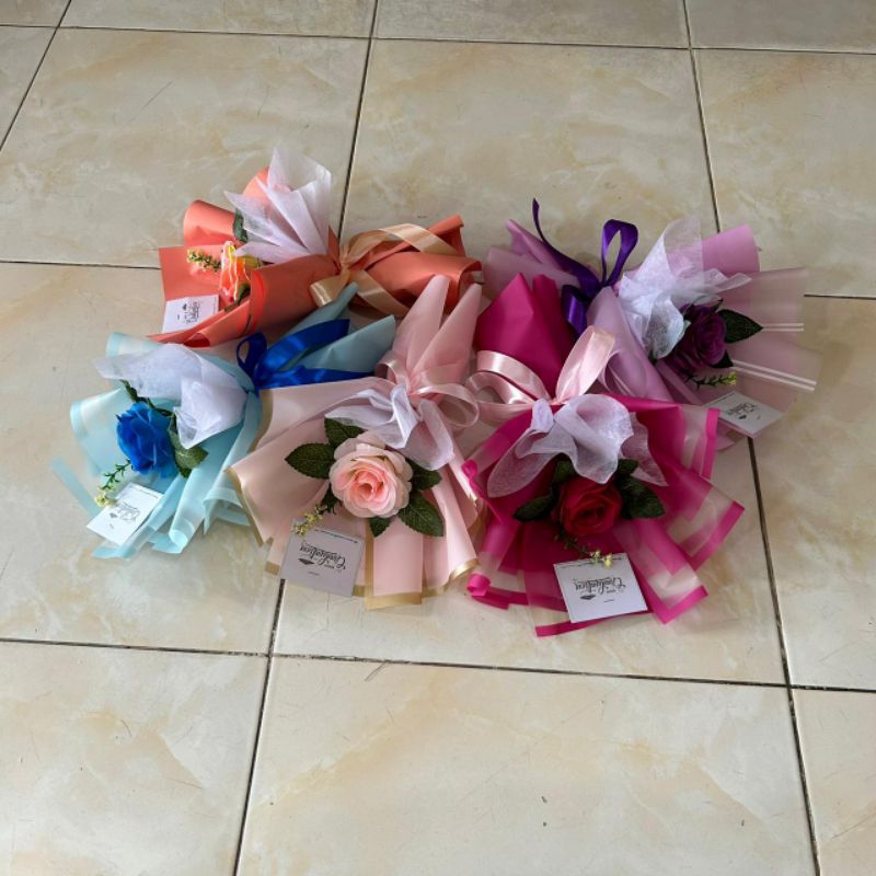

buket bunga setangkai mini gift