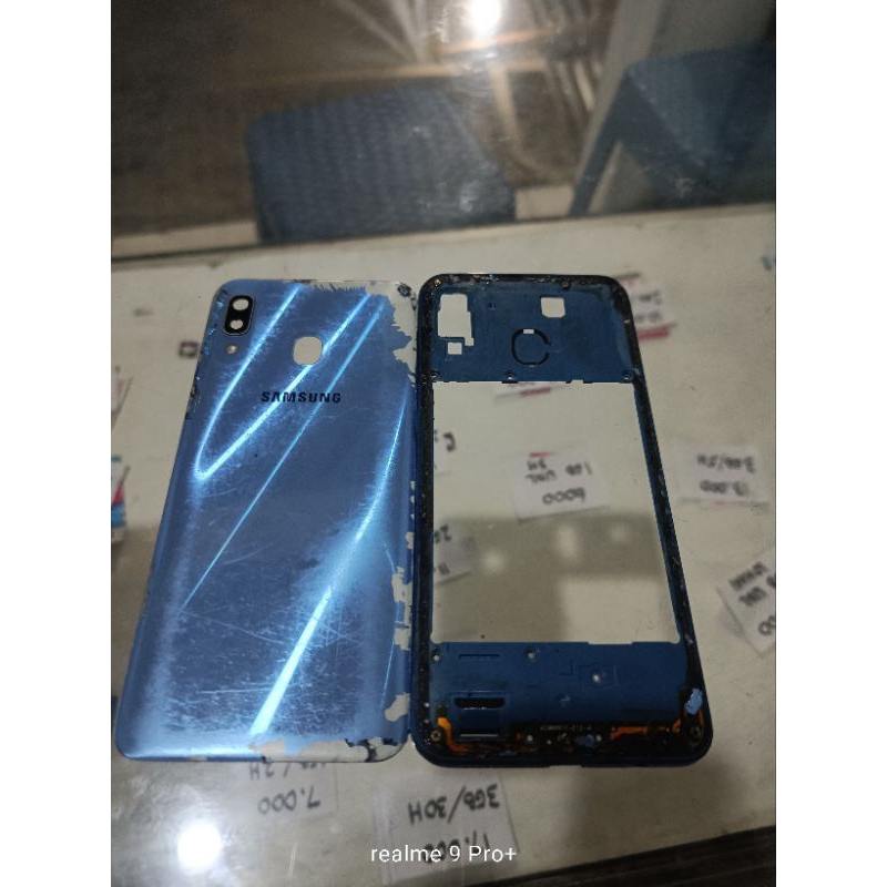 BACKDOOR TUTUP COVER CASING BELAKANG SAMSUNG A30 ORIGINAL COPOTAN