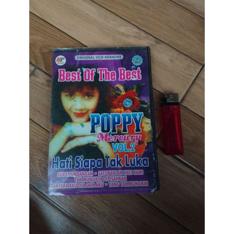 kaset VCD poppy mercury