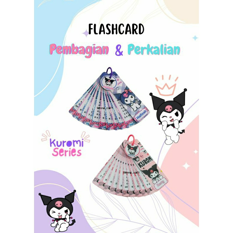 

FLASHCARD KUROMI Pembagian & Perkalian