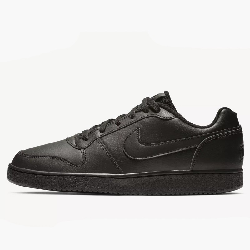 Sepatu Pria Nike Ebernon Low Triple Black Size 40 ORIGINAL