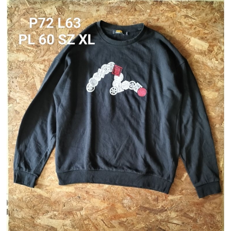 crewneck evisu big logo original