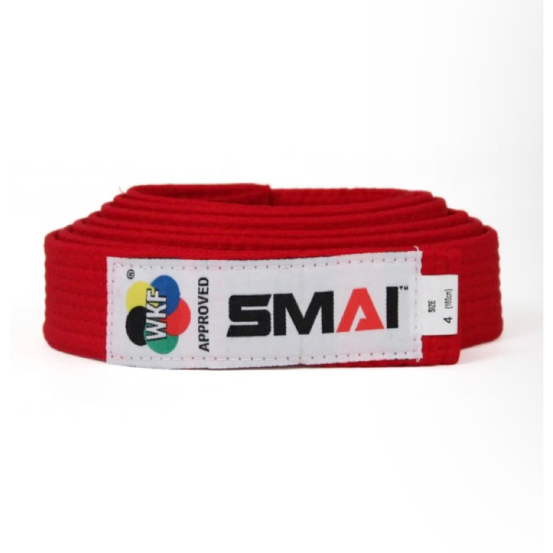 SMAI WKF APPROVED KATA BELT SABUK KARATE SMAI BELT KARATE