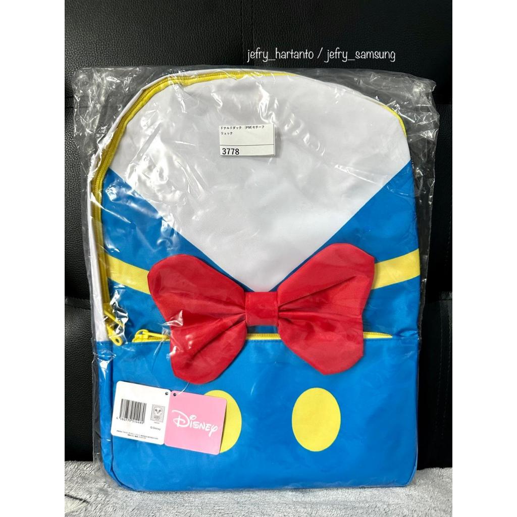 Tas Donald Duck Motif Backpack Original Disney Jepang Daisy Mickey Ransel Bag Official Merchandise