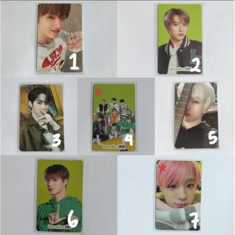 OFFICIAL PHOTOCARD NCT DREAM WAYV LEMONILO | JISUNG BATU AKIK | RENJUN | KUN | NCTDREAM | JISUNG KEP