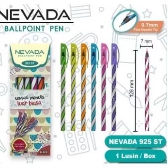

(isi 12)BOLPOIN MURAH NEVADA 925 ST
