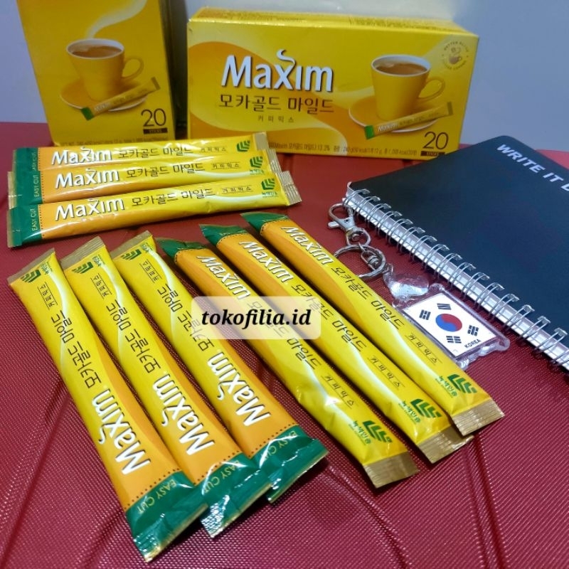 

Kopi Instan Korea Maxim Gold Coffee Kopi Drakor Original Korea