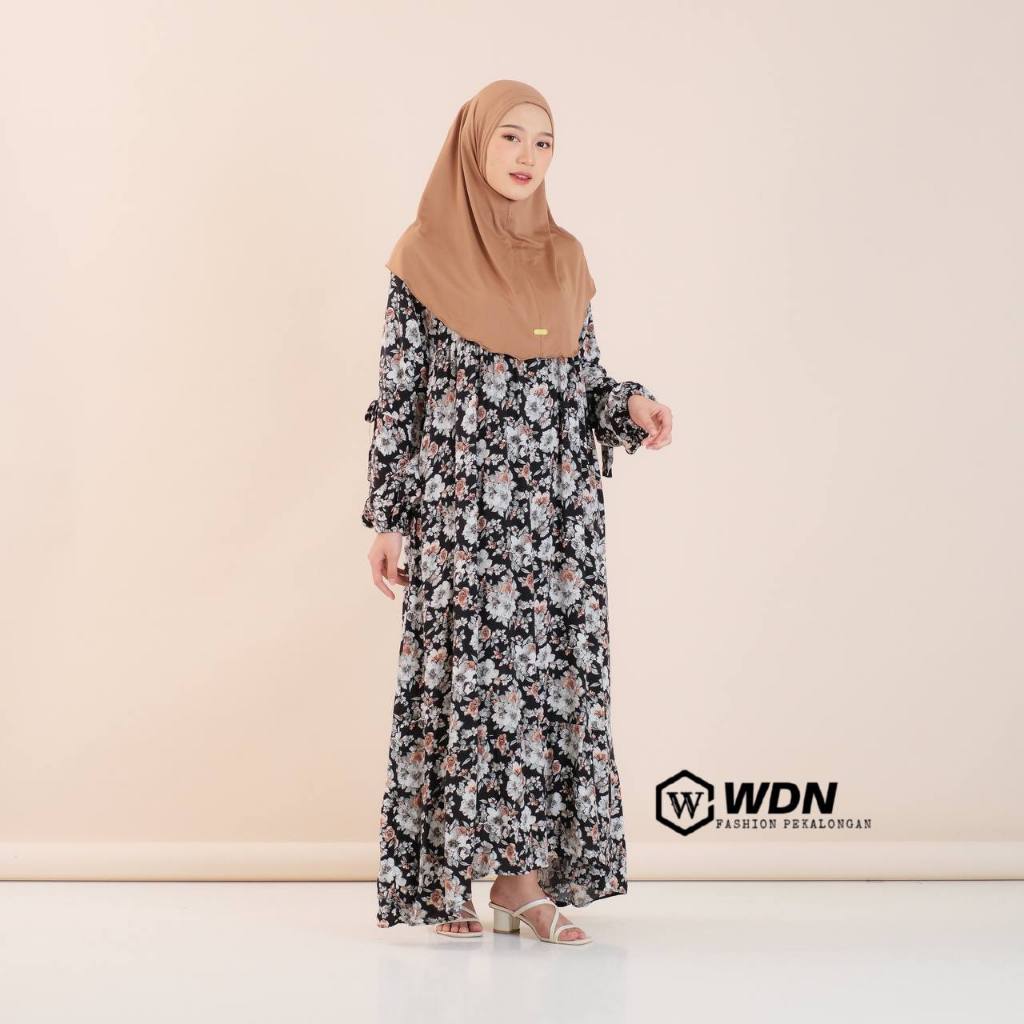 Gamis Zoraya Dres Gamis Set Hijab Instant Jersey Dres Rayon Diamond Motif Terbaru Busui Friendly By 