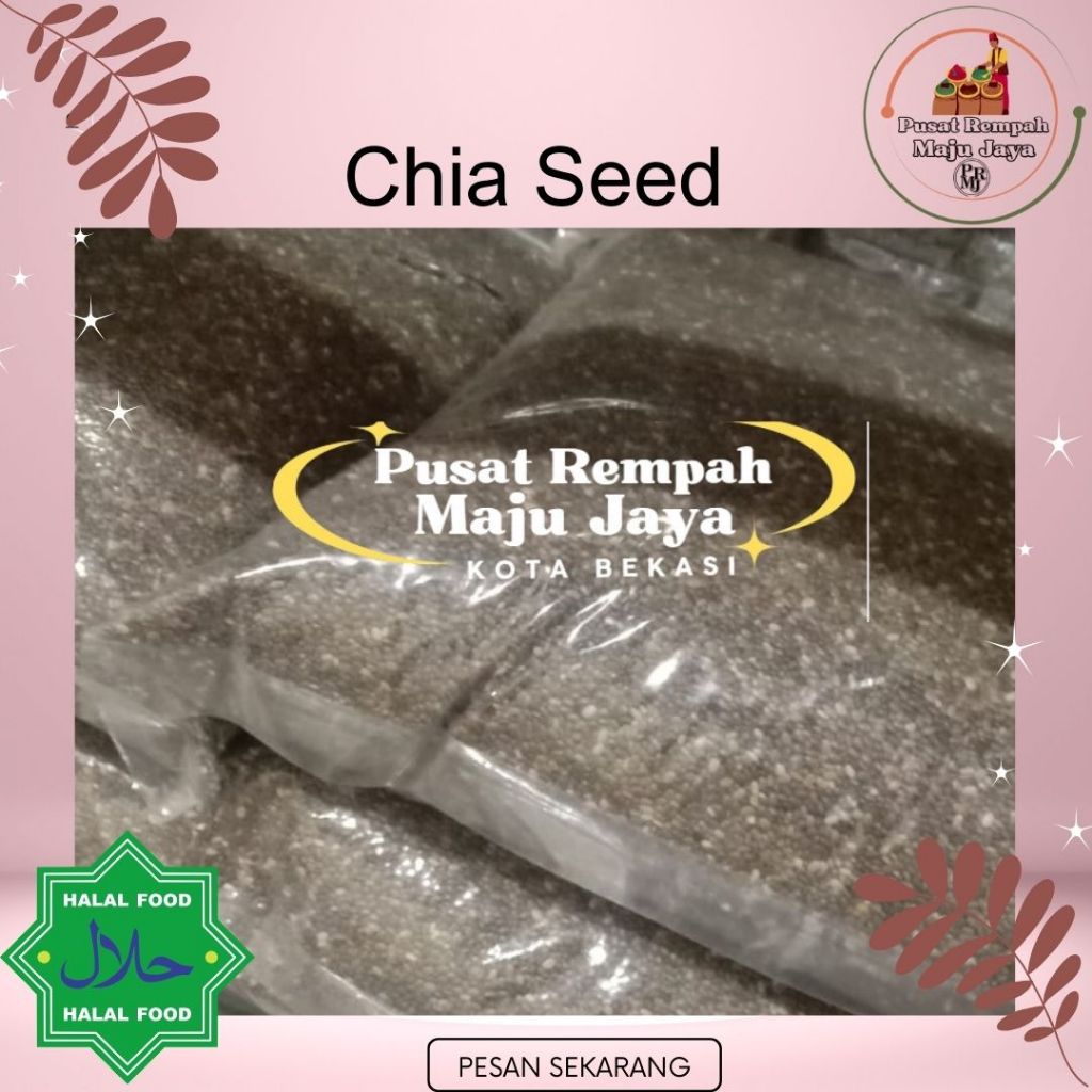 

Repack Chia Seed Organik 100 gr