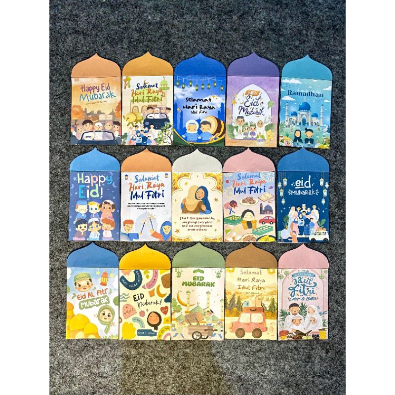 

[PAKET 10 PCS] 2025 AMPLOP LEBARAN AESTHETIC V2 by RVC