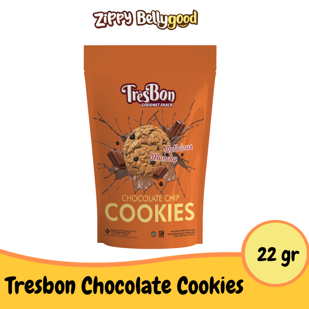 

Zippy Tresbon Chocolate Cookies Pouch