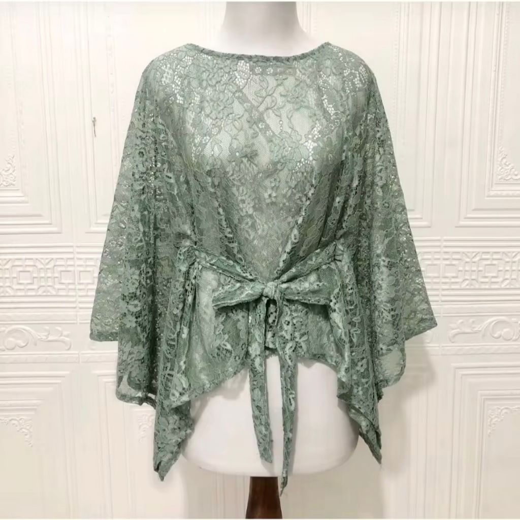 KEBAYA BRUKAT / OUTER BRUKAT / CARDIGAN BRUKAT KONDANGAN MEWAH REAL PICT