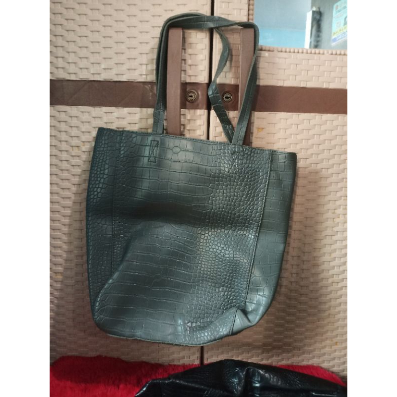 Dijual Preloved tas miniso abu2 Croco