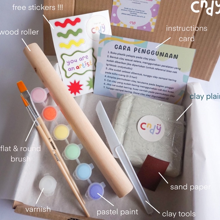 

Buruan Ambil DIY Clay Kit Clay Plain