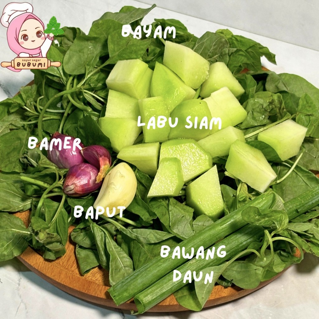 

Paket Sayur Bening Bayam Labu Siap Masak