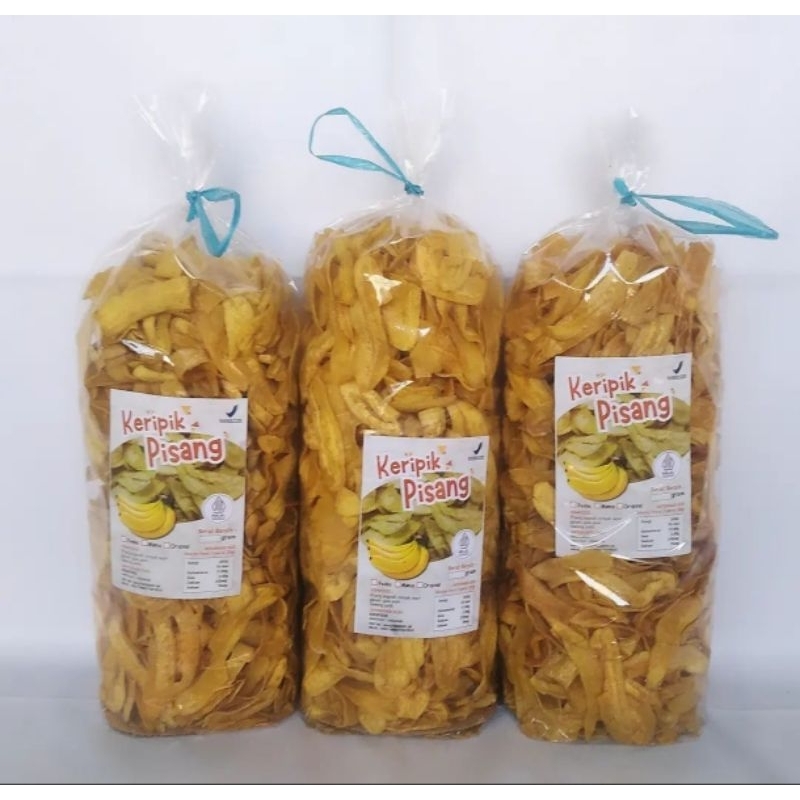 

Keripik pisang gurih renyah original