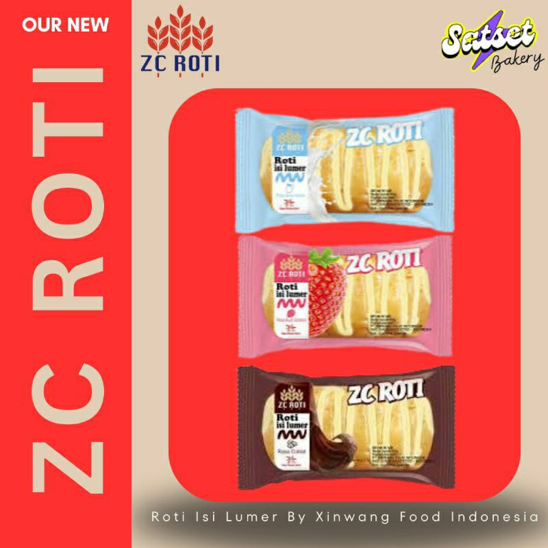 

(1 Dus/60 Pcs) ZC ROTI VARIAN RASA / ROTI ZC MANIS LUMER 1 KARTON ENAK MURAH