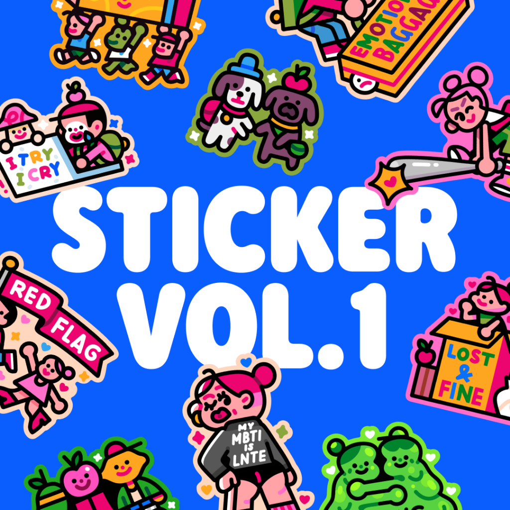 

Another Day Die Cut Sticker - Vol.1