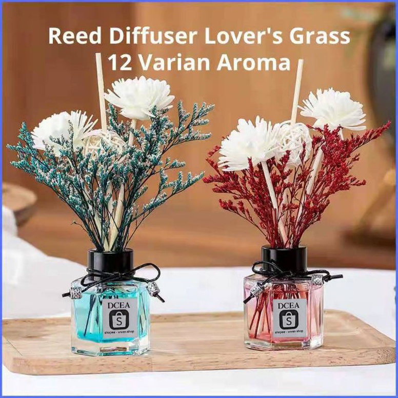 Terbatas Reed Diffuser Pengharum Ruangan Aroma Bunga Aromateraphy Reed Diffuser Murah Aroma Ruangan 