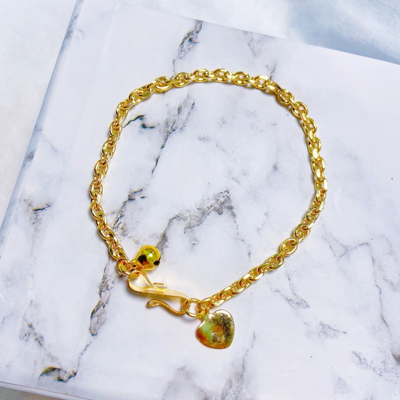 Gelang lapis emas 24k ASLI (bisa disepuh)