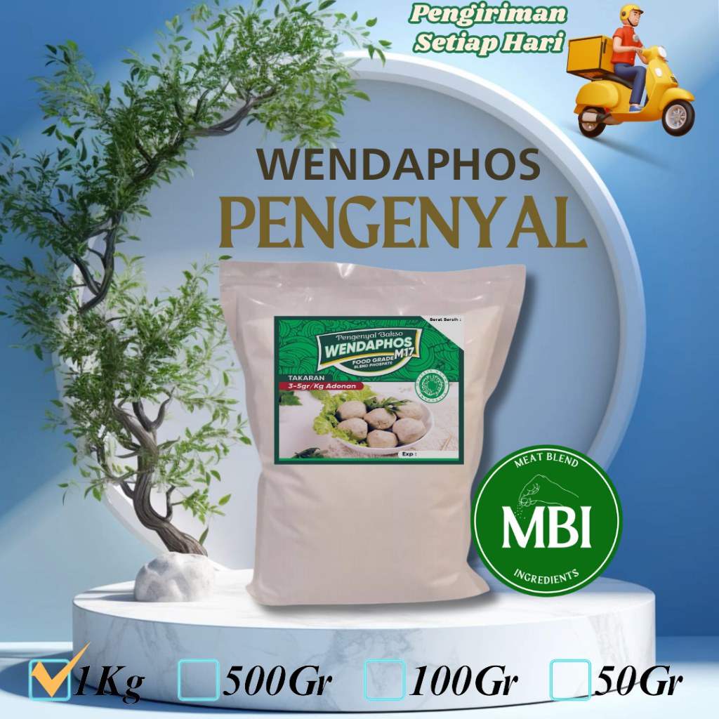 Wendaphos | Pengenyal Unggulan Bakso, Nugget, Sosis, Dimsum dll (1Kg)