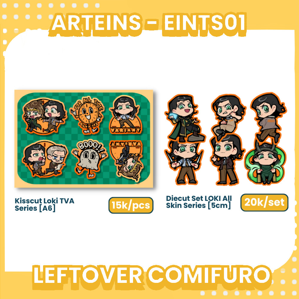 

Loki TVA Series Marvel Kisscut & Set Diecut