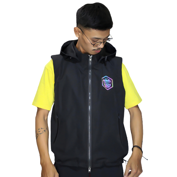 Jaket Rompi ADDICT Pelindung Dada Anti Angin Waterprooft Bahan Goretex Impor Size M L XL XXL