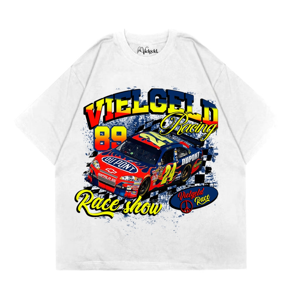 Kaos T-shirt Original Nascar Race  Show Vielgeld