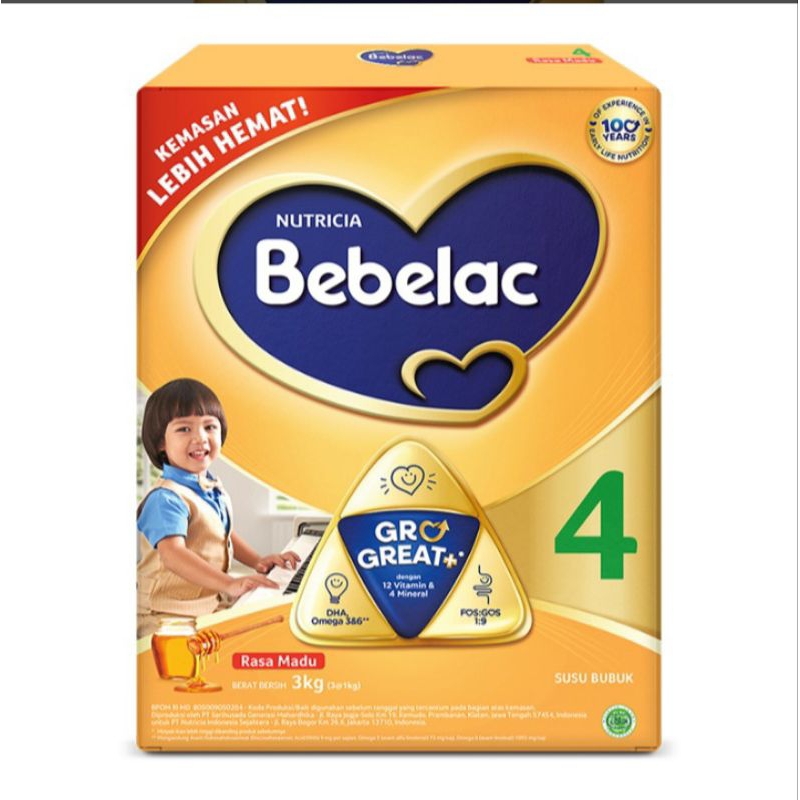 

BEBELAC 4 SUSU PERTUMBUHAN ANAK MADU & VANILA 3KG