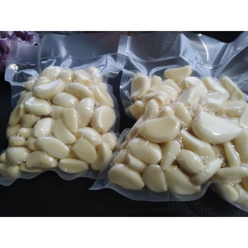 

bawang putih kupas 250 gr