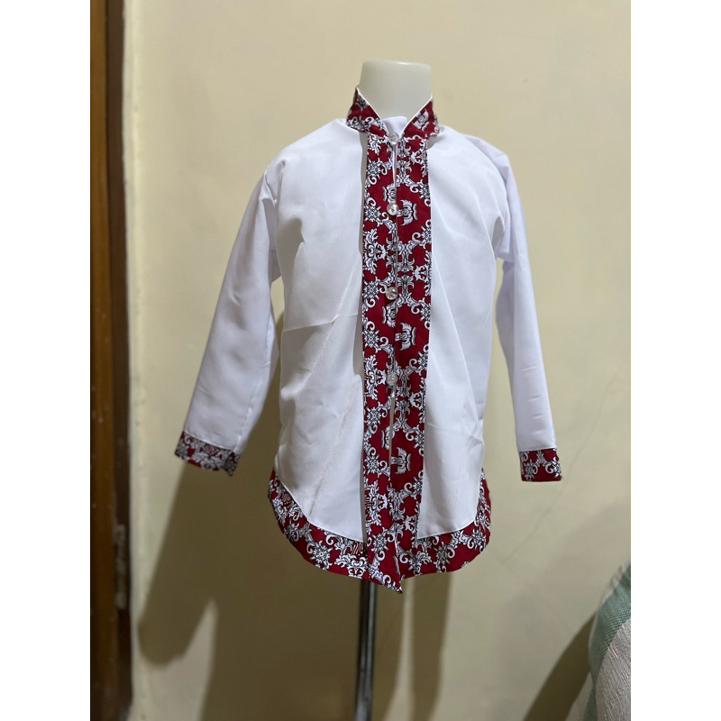 Atasan /Baju kebaya Encim Anak Sd